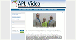 Desktop Screenshot of apl-video.com