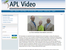 Tablet Screenshot of apl-video.com